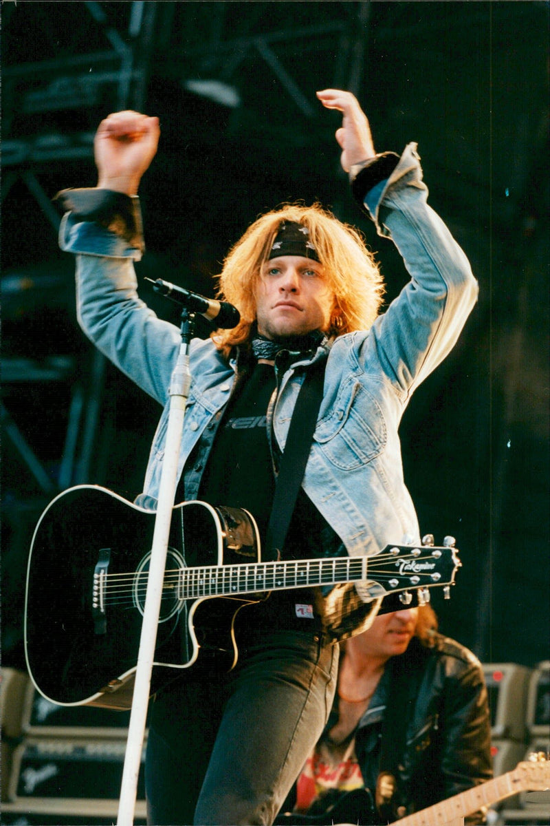 Bon Jovi at the Maritime Museum - Vintage Photograph