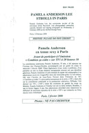 Pamela Anderson photographed during his visit to Paris. - Vintage Photograph