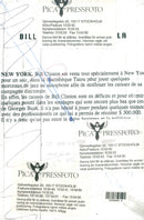 Bill Clinton plays the saxophone - Vintage Photograph