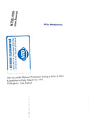 Helene Christensen model Concert Hall, Oslo - Vintage Photograph