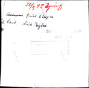 Amanuens Bertil Almgren and file. Laws. Erik Nylin signs the Academic Study Meeting - 20 September 1945 - Vintage Photograph