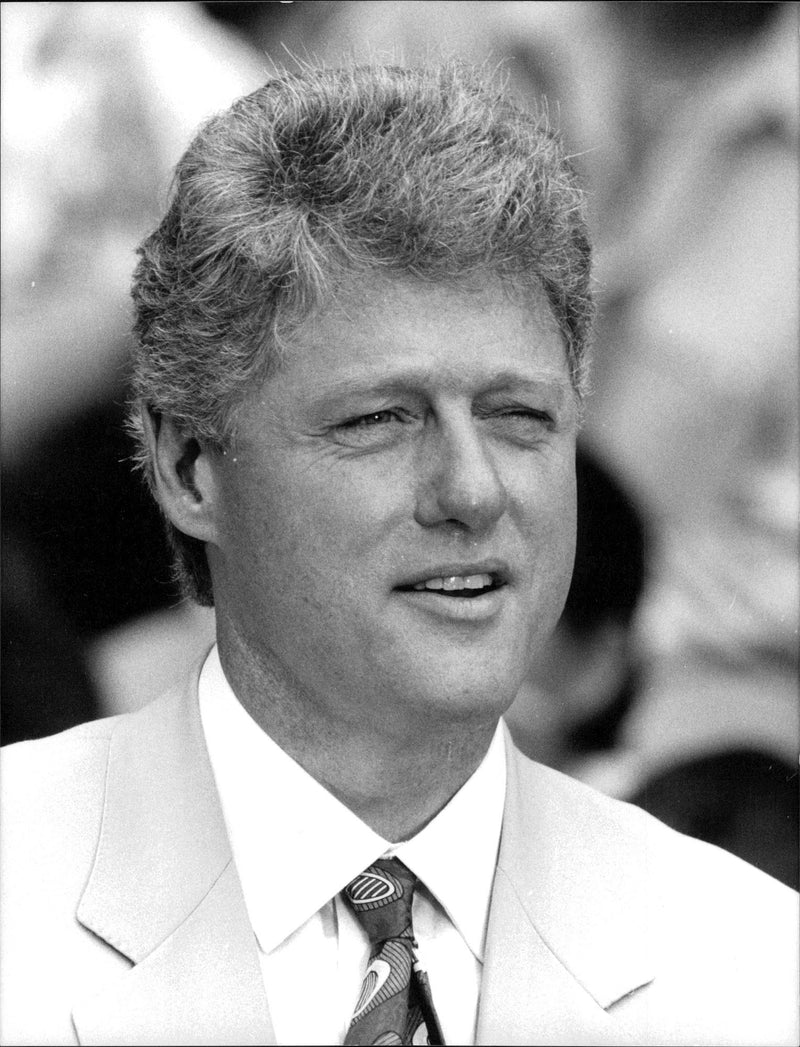 President Bill Clinton - Vintage Photograph