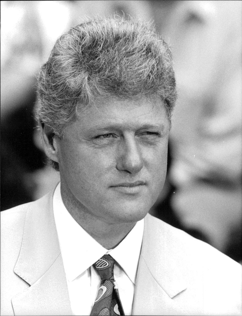 President Bill Clinton - Vintage Photograph