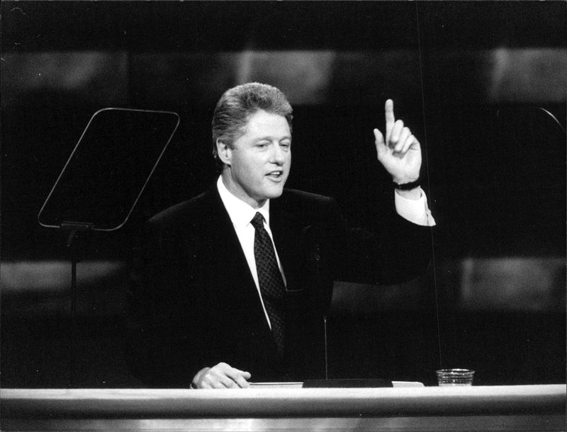 Preis Dent Bill Clinton - Vintage Photograph