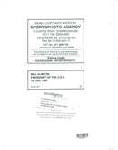 President Bill Clinton - Vintage Photograph