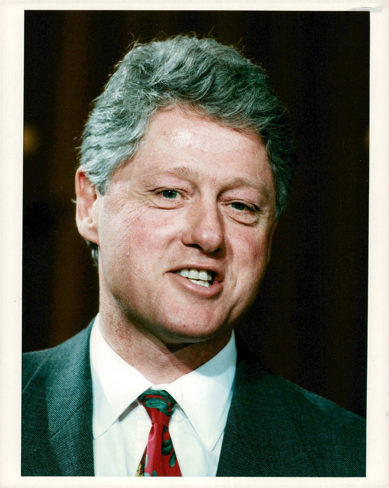 President Bill Clinton - Vintage Photograph
