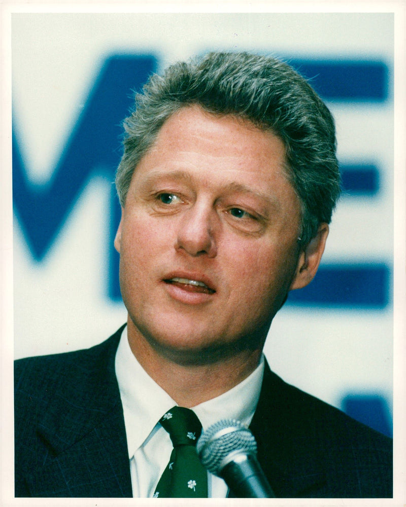 President Bill Clinton - Vintage Photograph