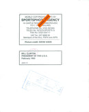 President Bill Clinton - Vintage Photograph