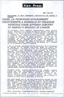 Princess Diana was at a concert in St John&