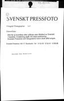 The poet Dan Andersson - Vintage Photograph