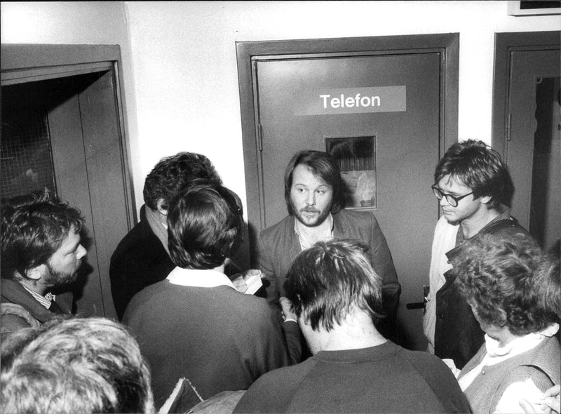 The musician Benny Andersson - Vintage Photograph