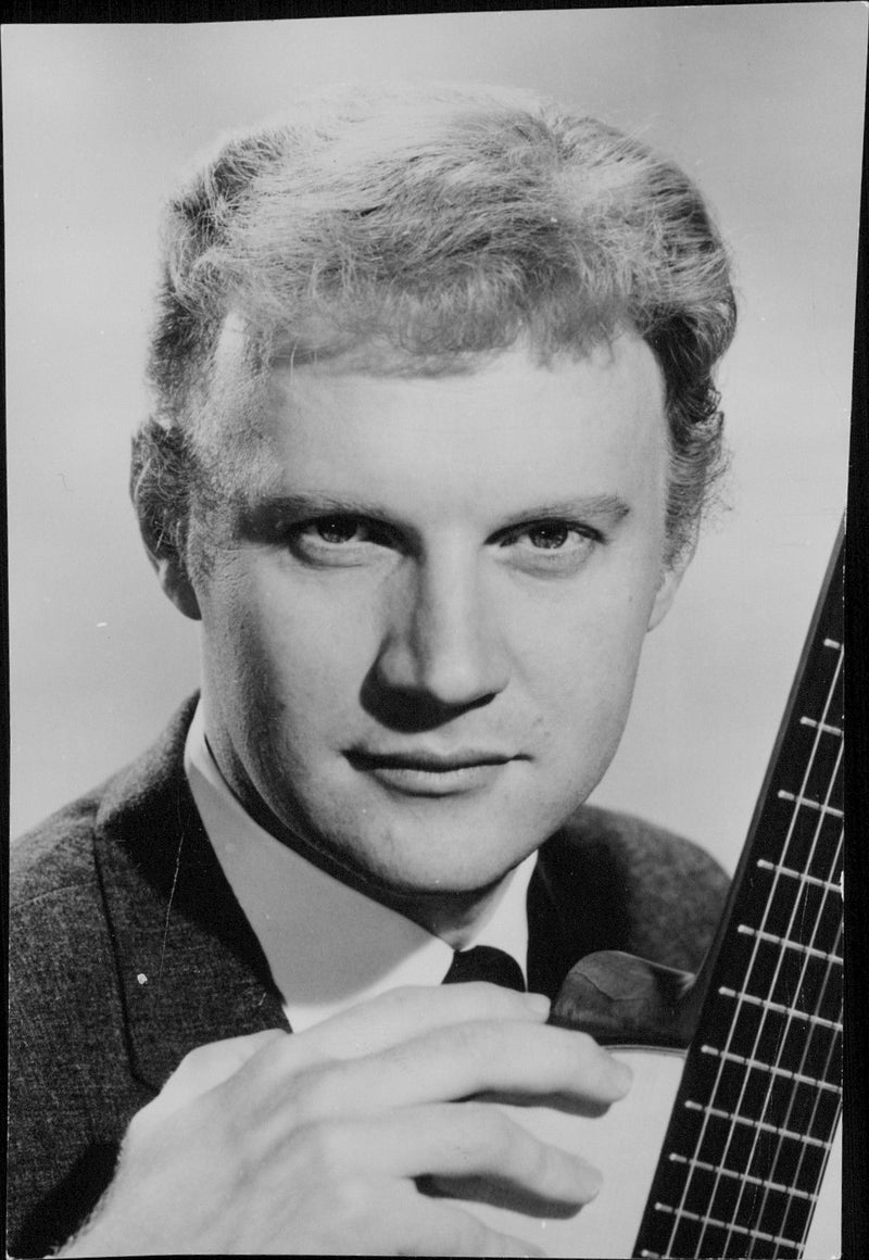 Musician William Clauson - Vintage Photograph