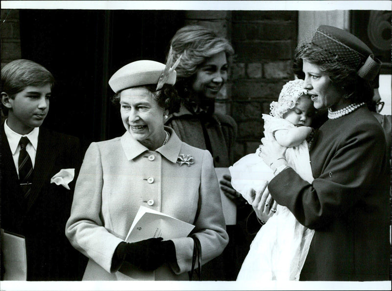 Queen Elizabeth II of England was one of the guests when King Constantine and Queen Anne-Marie&