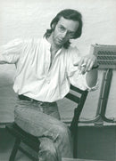 The musician BjÃ¶rn Afzelius - Vintage Photograph
