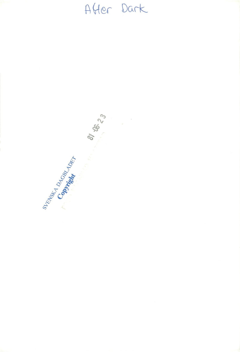 The music group After Dark - Vintage Photograph