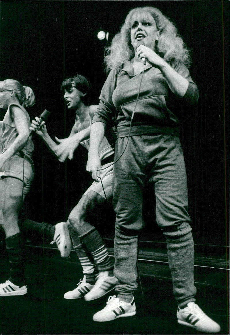 The music group After Dark - Vintage Photograph