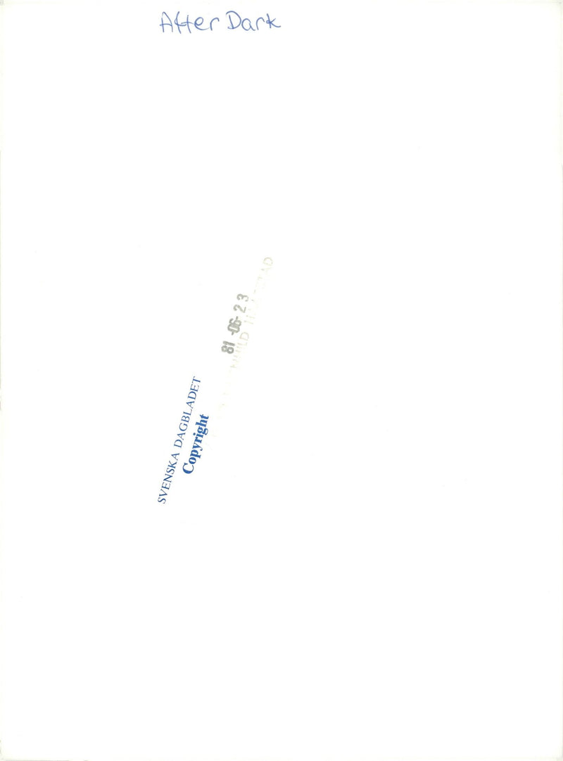 The music group After Dark - Vintage Photograph