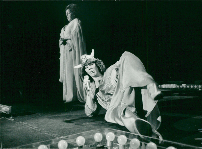 The music group After Dark, Christer Lindarw and Lasse Flinckman - Vintage Photograph