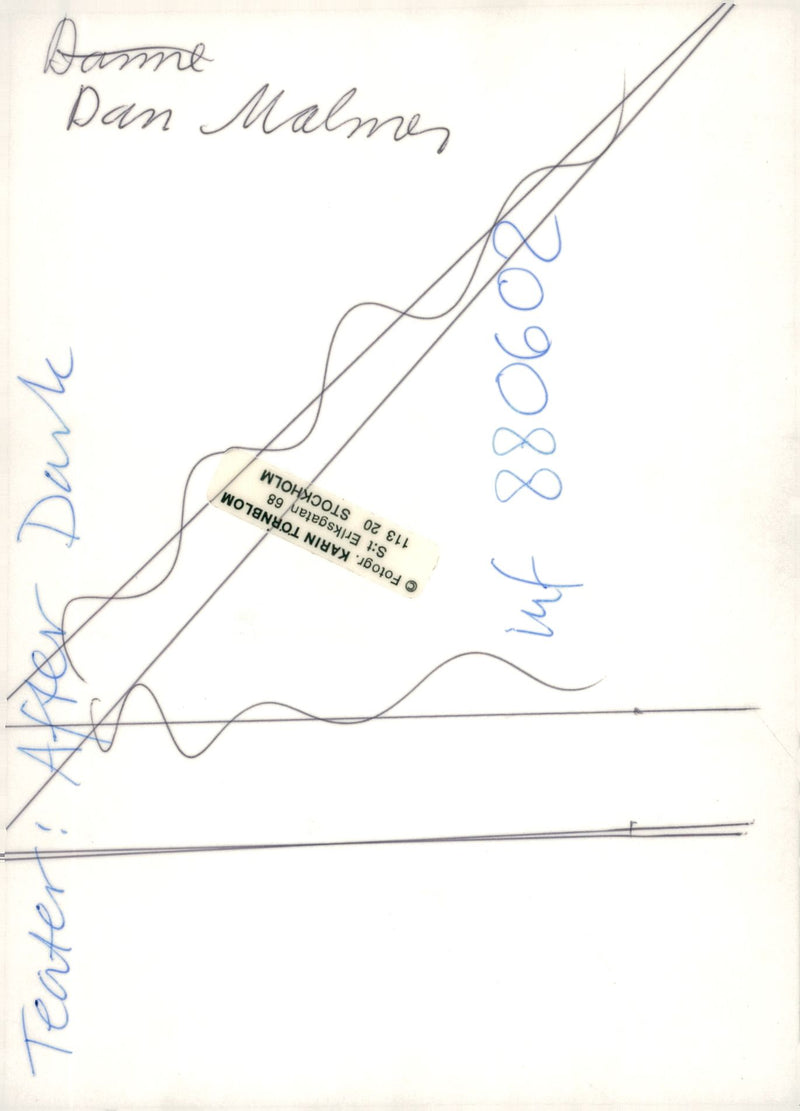 The music group After Dark dressed as Michael Jackson - Vintage Photograph