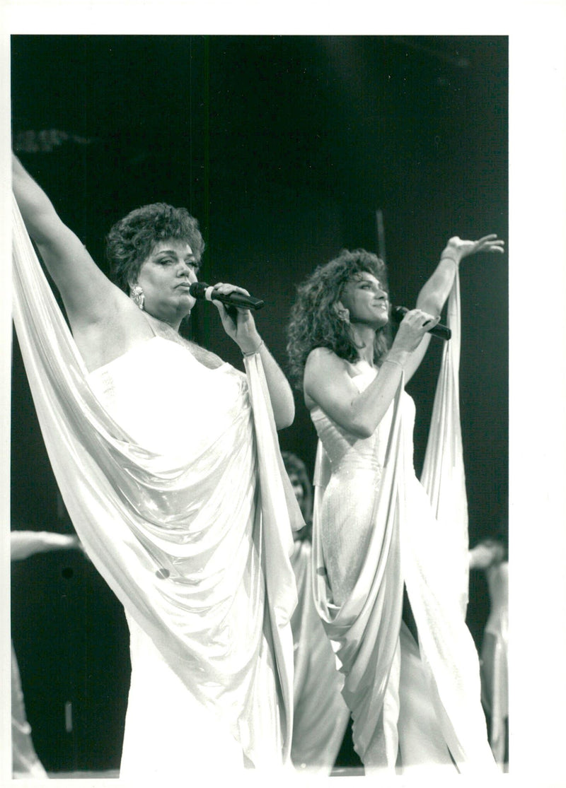 The music group After Dark, Christer Lindarw and Lasse Flinckman - Vintage Photograph