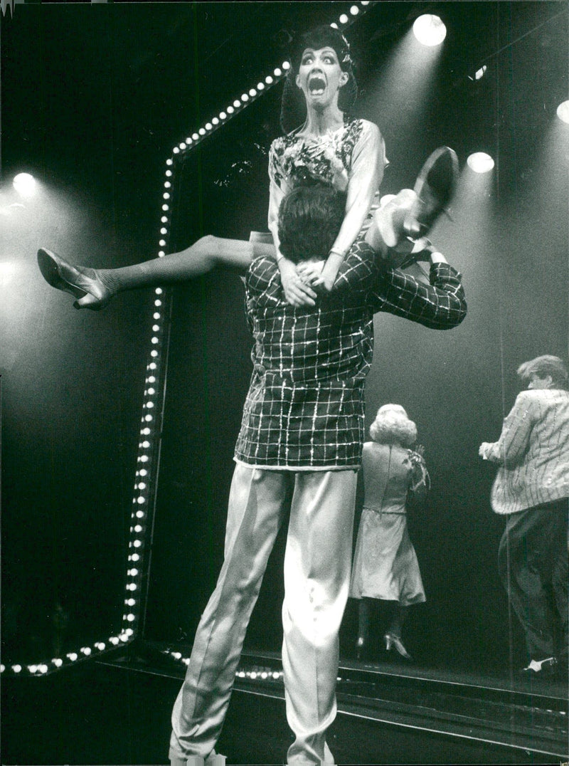 The music group After Dark - Vintage Photograph