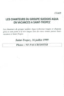 The music group Aqua on holiday on the French Riviera - Vintage Photograph