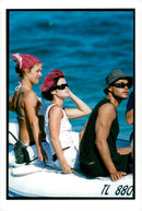 The music group Aqua on holiday on the French Riviera - Vintage Photograph