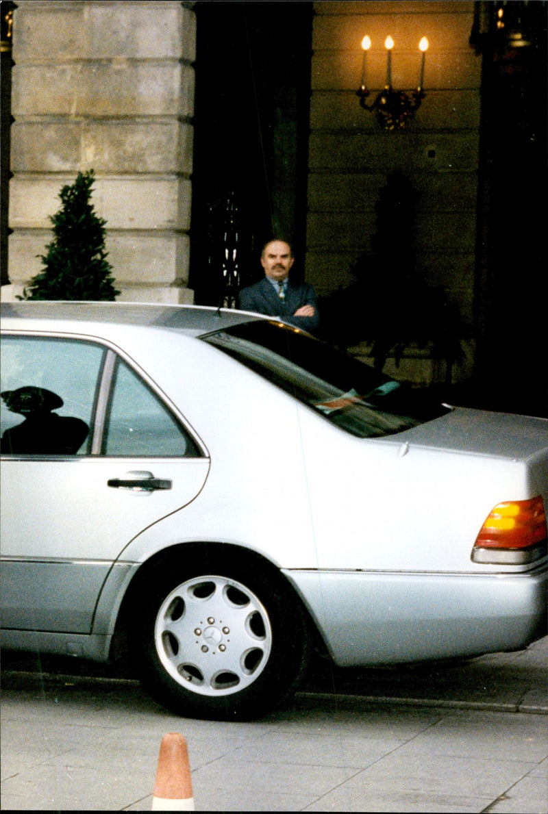 Chaffören Henri Paul drove Princess Diana when she died in the tragic accident - Vintage Photograph