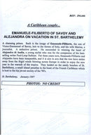 Emanuele Filiberto on holiday with his fiancee Alejandra di Andia - Vintage Photograph