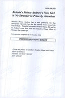 Prince Albert along with model Heather Mann - Vintage Photograph