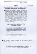 Prince Albert along with model Tasha Vasconcelos - Vintage Photograph