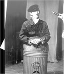 Prince Charles 20 years old, during the rehearsal of the school revue Trimity - Vintage Photograph