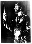Prince Charles during the rehearsal of a school revue - Vintage Photograph