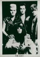 The rock band The Cult - Vintage Photograph