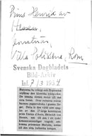 Prince Henry of Hesse - Vintage Photograph