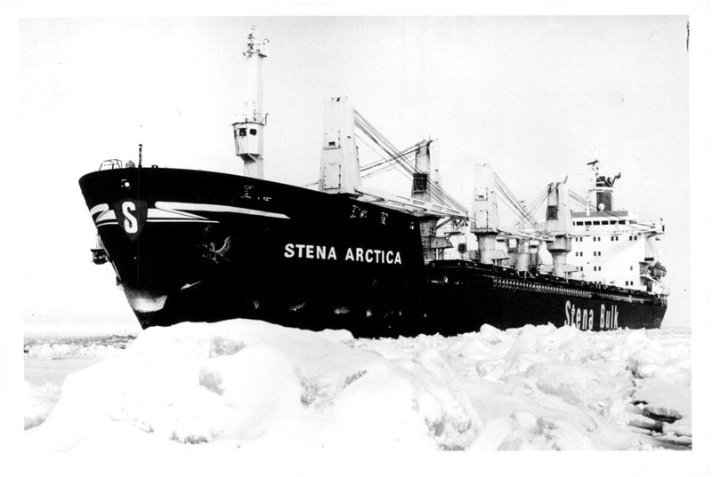 Concordia Maritime AB's tanker M / S Stena Artica, built in 1978 - Vintage Photograph
