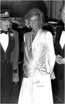 Princess Diana during a visit to Earls Court - Vintage Photograph