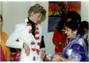 Mingle Picture of Princess Diana taken in connection with official duties. - Vintage Photograph