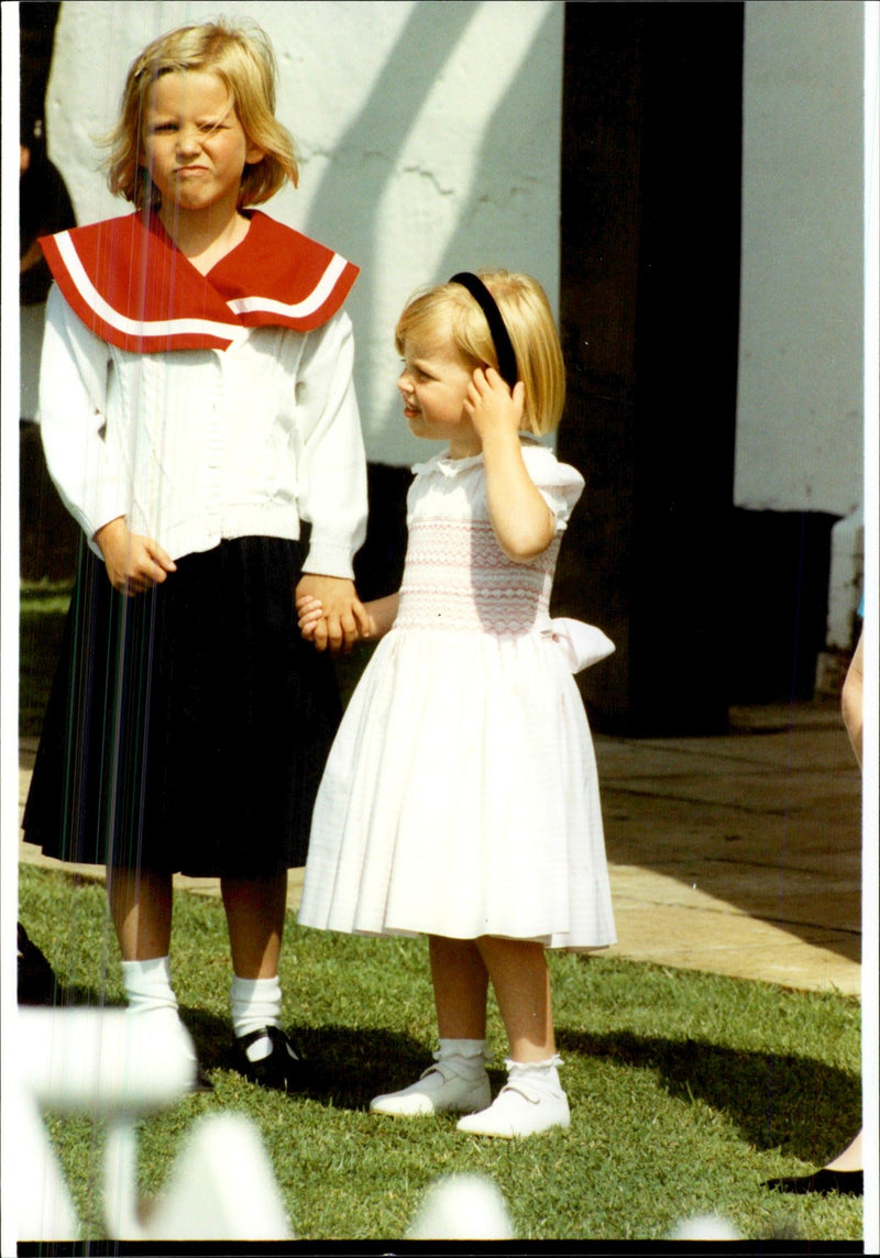 Prinsessan Beatrice av York. Vintage Photograph