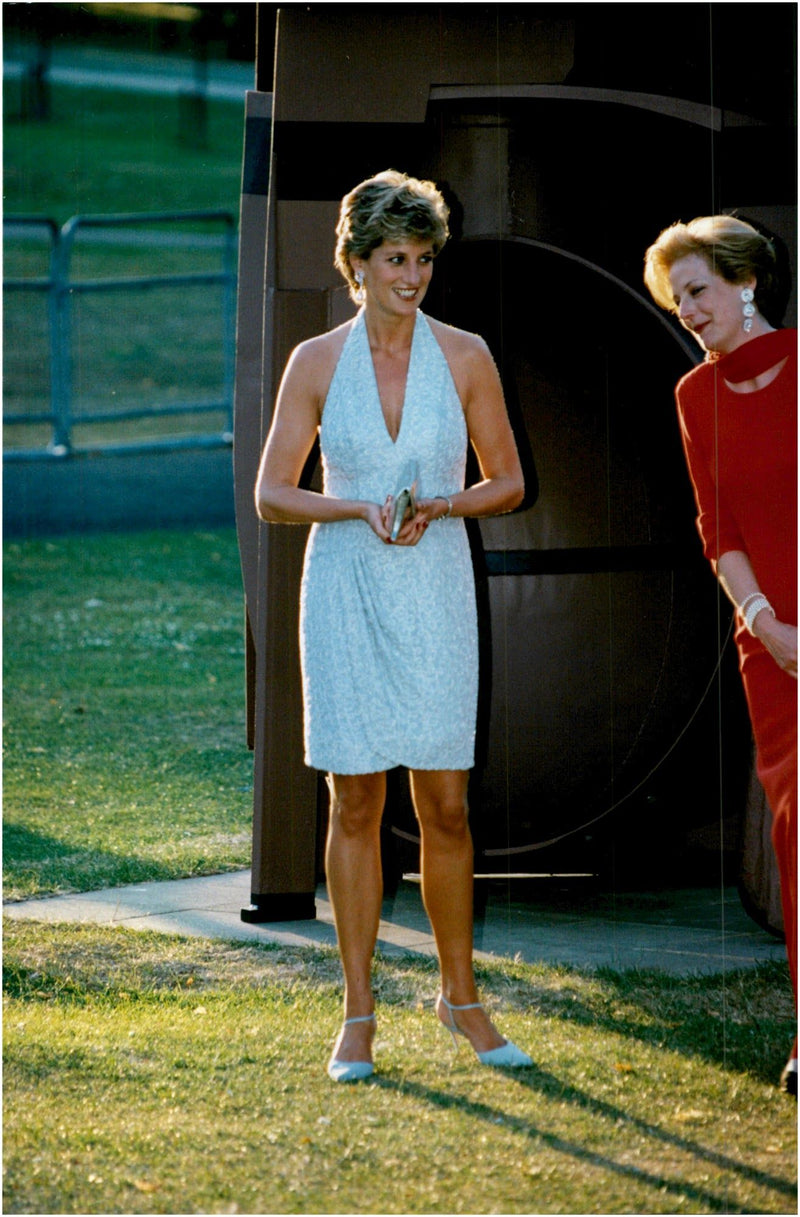 Portrait picture of Princess Diana taken in conjunction with Sperpentine Gallery&