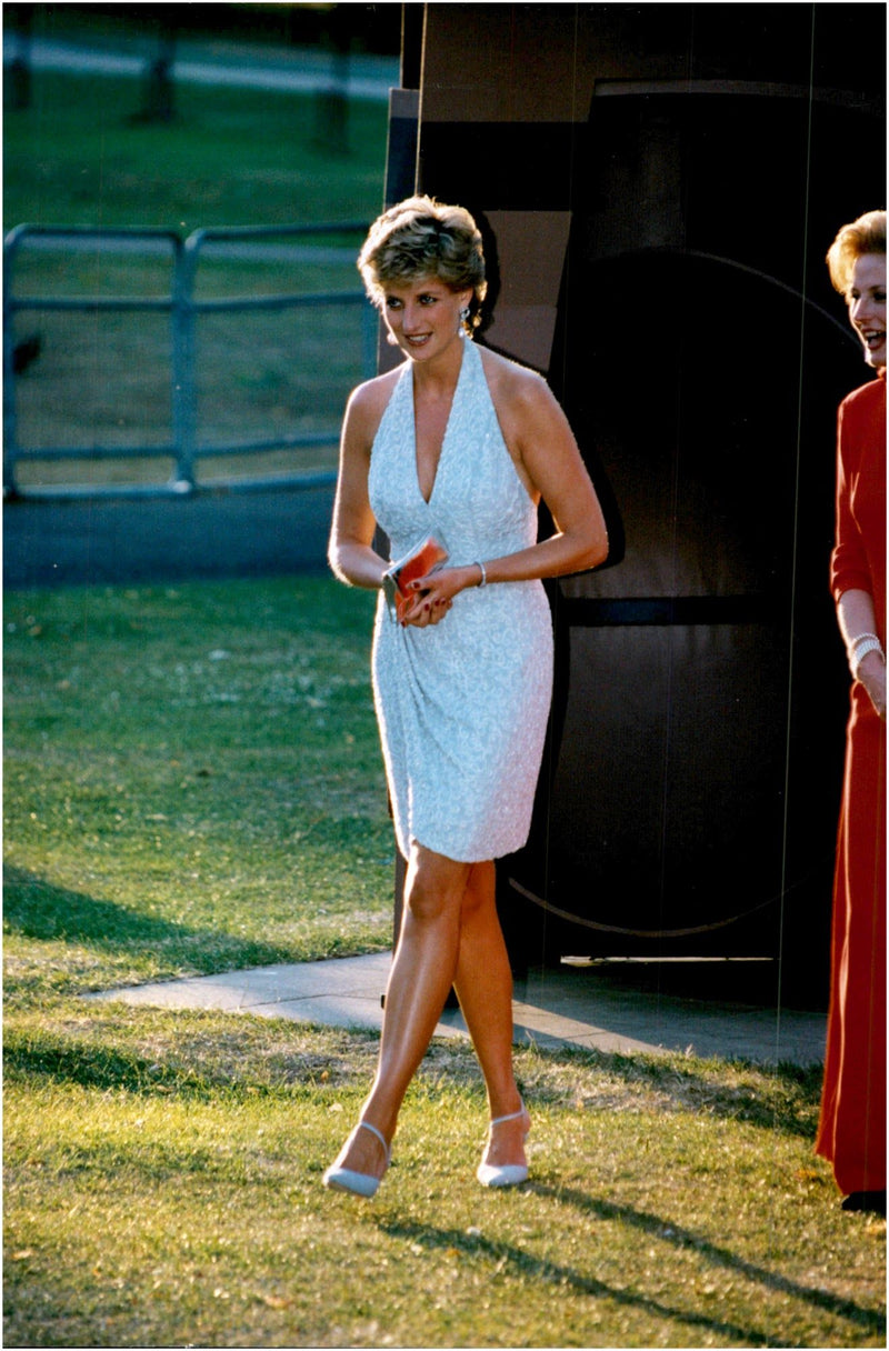 Portrait picture of Princess Diana taken in conjunction with Sperpentine Gallery&