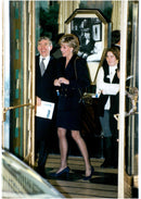 Article image of Princess Diana taken in an unknown official context. - Vintage Photograph
