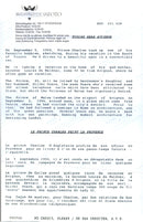 Prince Charles enjoys the view while sitting on a stone and sketchar - Vintage Photograph