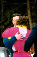 Prince Charles on a skiing holiday in Klosters - Vintage Photograph