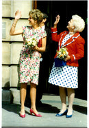 1987 CNNAN INDUSTRIAL IMAGE TEL OVERLATOS IN BAND PRINCESS DIANA - Vintage Photograph