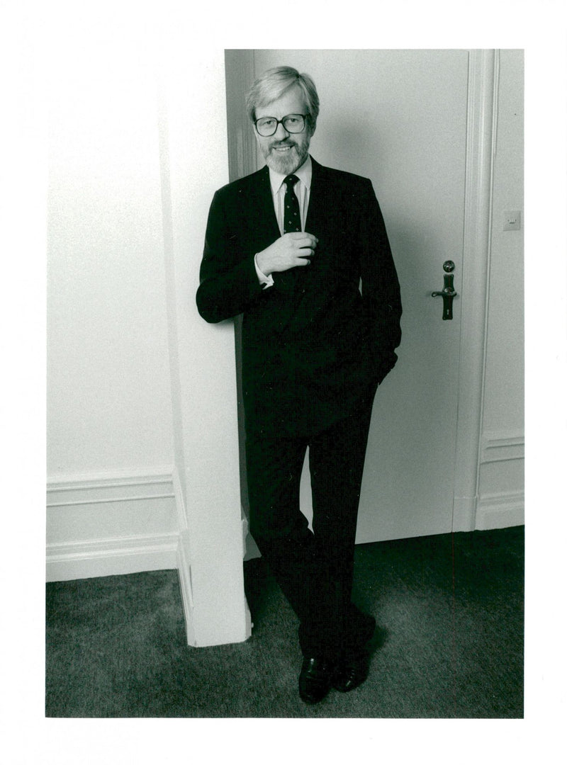 Portrait of CFO of Hexagon, Christer Bergman - Vintage Photograph
