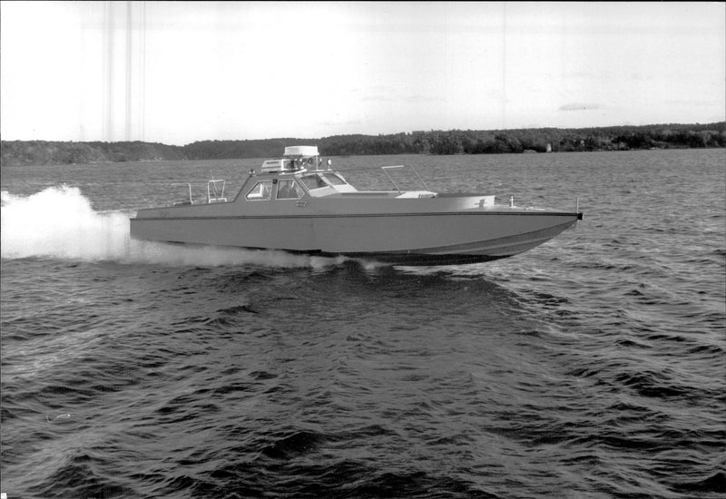 Patrol boats to be shipped to Iran to serve as patrol boats doing 50 knots. - Vintage Photograph