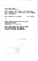 Princess Diana and Prince Charles goes on a ski lift - Vintage Photograph