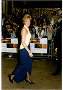 Princess Diana arrives at a premiere - Vintage Photograph