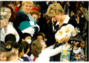 Princess Diana visits the Guinness Trust Estate - Vintage Photograph